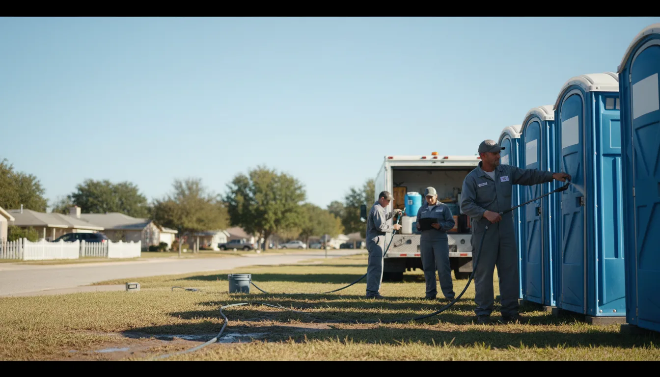 Long-Term Portable Toilet Rental in Farina, IL near me